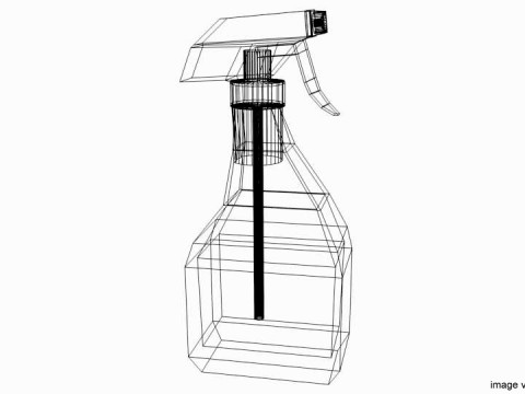 Bottle Spray - Type 1 Modelo 3D