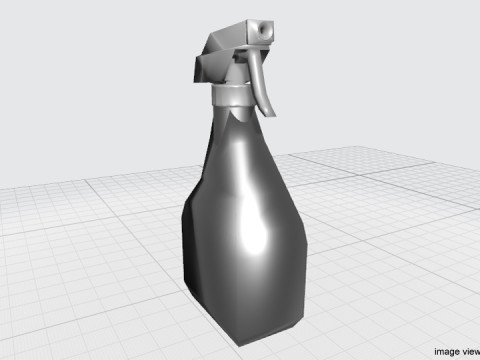 Bottle Spray - Type 1 Modelo 3D