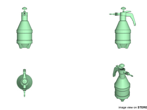 Bottle Spray - Type 2 Modelo 3D