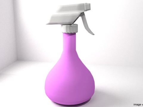 Bottle Spray - Type 3 3D Model