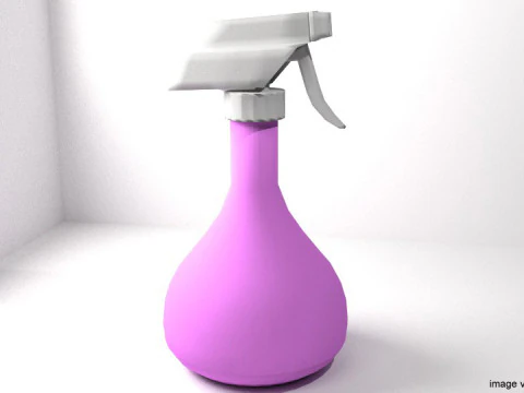 瓶装喷雾 - 类型 3 3D 模型