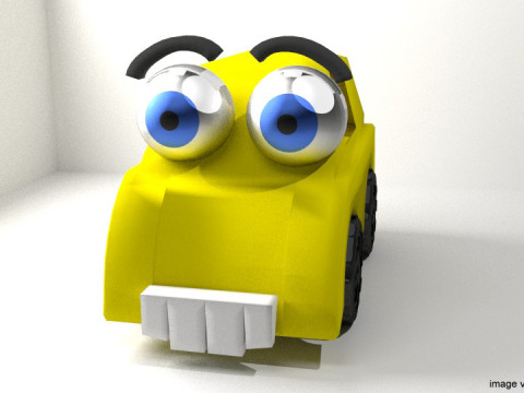 Cartoon Vehicle - Car 3Dモデル
