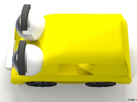 Cartoon Vehicle - Car 3D Model