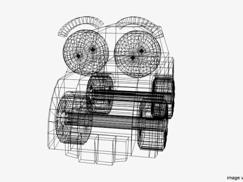 Cartoon Vehicle - Car 3D Model