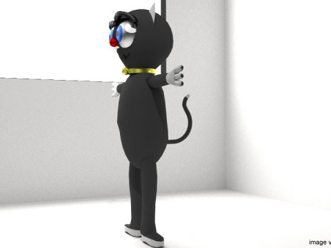 Cartoon Animal - Cat Modelo 3D