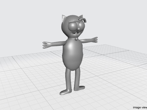 Cartoon Animal - Cat Modelo 3D