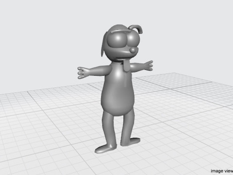 Cartoon Animal - Dog 3D Модель
