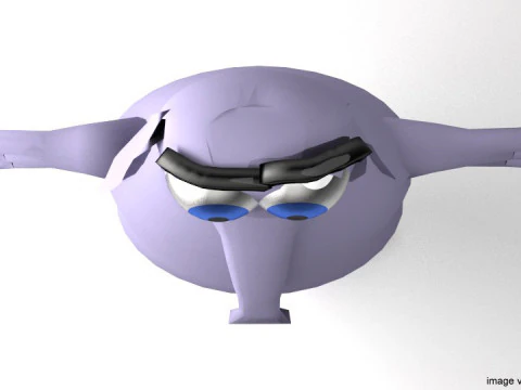 Cartoon Animal - Elephant 3D Model