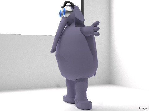 Cartoon Animal - Elephant Modèle 3D