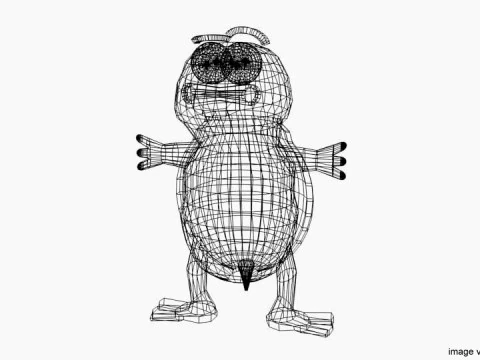 Cartoon Animal - Turtle 3D Model