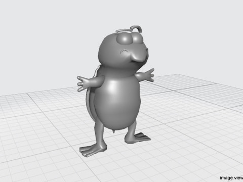 Cartoon Animal - Turtle 3Dモデル