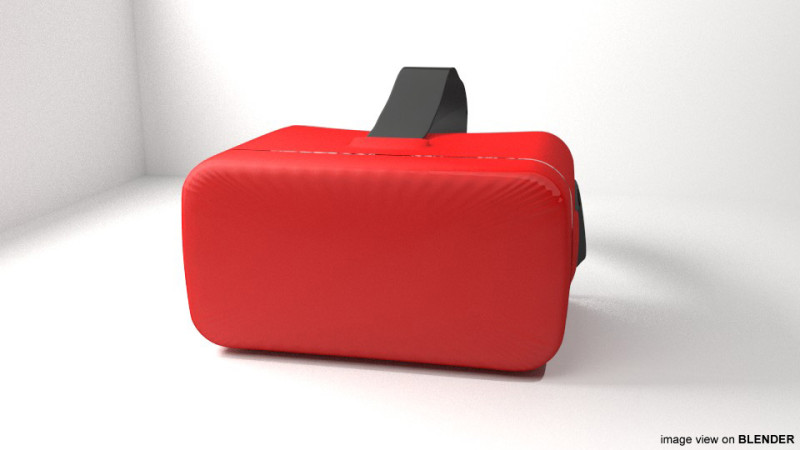 VR Headset - Type 2 3Dモデル .c4d .max .obj .3ds .fbx .stl .blend 