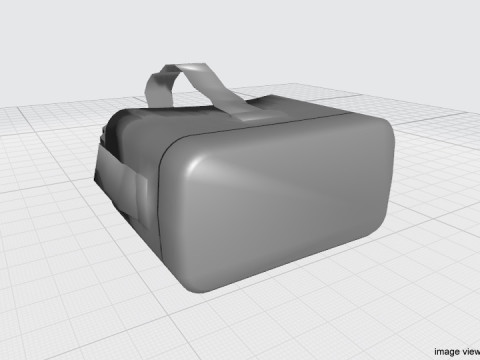 VR Headset - Type 2 3Dモデル