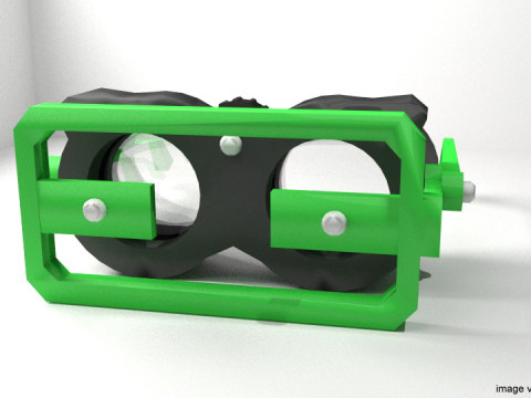 VR Headset - Type 3 3D Model