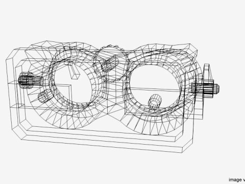 VR Headset - Type 3 3D Модель
