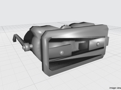 VR Headset - Type 3 3D Модель