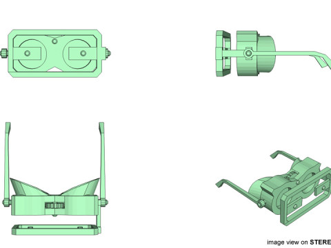 VR Headset - Type 3 3D Модель