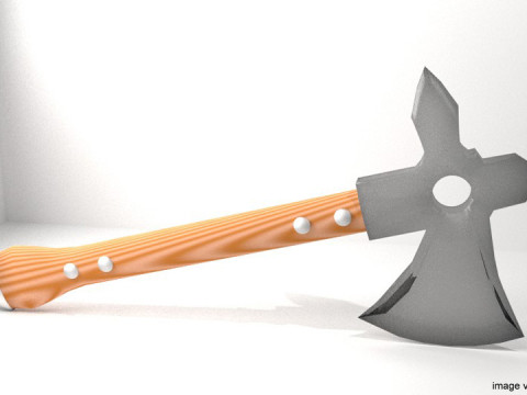 Battle Axe - Scorpionaxe 3D Модель