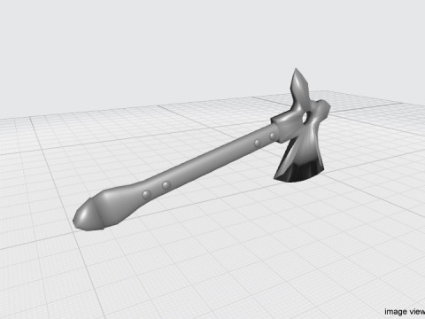 Battle Axe - Scorpionaxe Modèle 3D