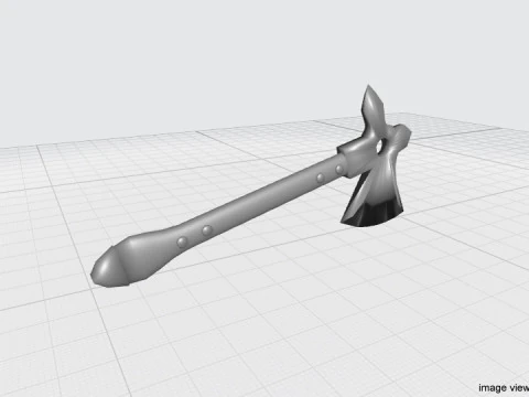 Battle Axe - Scorpionaxe 3D Model