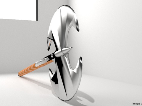 Battle Axe - Double Headed Modèle 3D