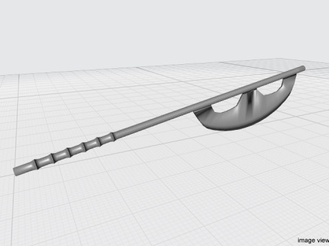 Battle Axe - Egyptian Model 3D