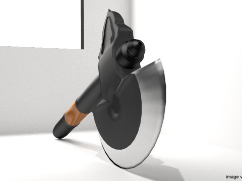 Battle Axe - Japaness Ono 3D Model