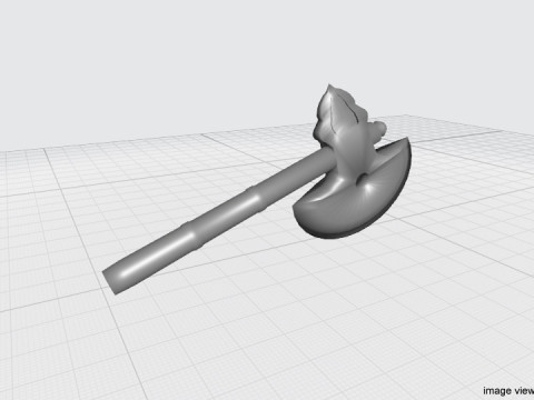 Battle Axe - Japaness Ono 3D Model