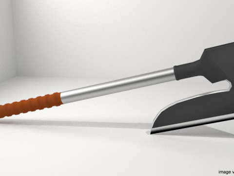Battle Axe - One Handed Bearded 3D Модель