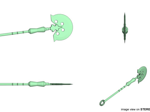 Battle Axe - Sagaris 3D Model