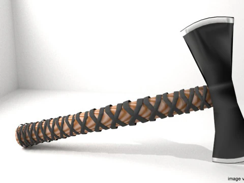 Battle Axe - Tomahawk 3D Model