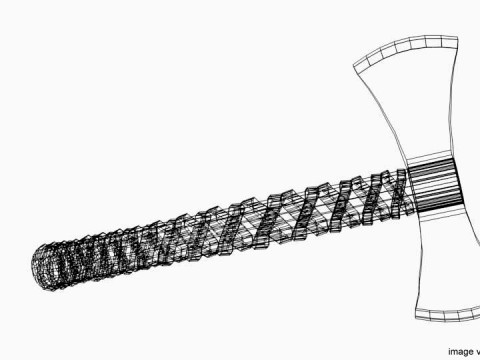 Battle Axe - Tomahawk 3D Model