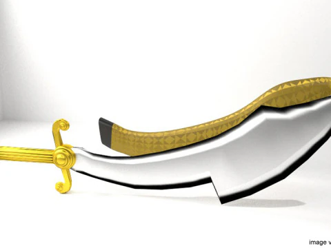 Sword - Fantasy Type 1 3D Model