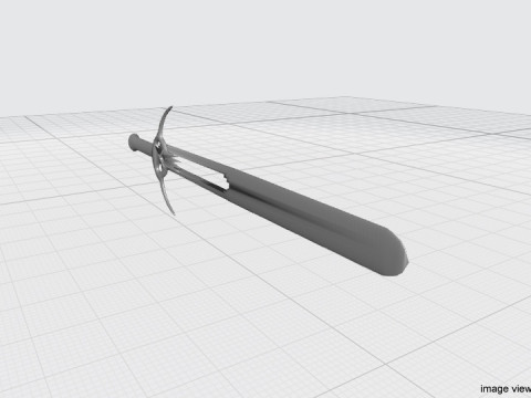 Sword - Fantasy Type 2 Modelo 3D