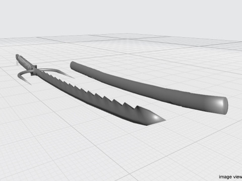 Sword - Fantasy Type 3 Modelo 3D