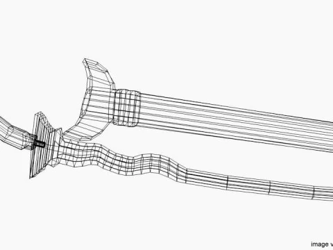 Sword - Kalis 3D Model