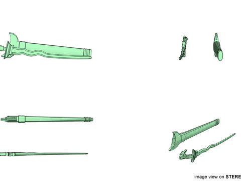 Sword - Kalis 3D Model
