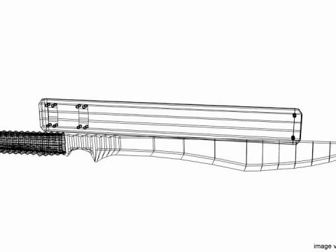 Sword - Machete 3D Model
