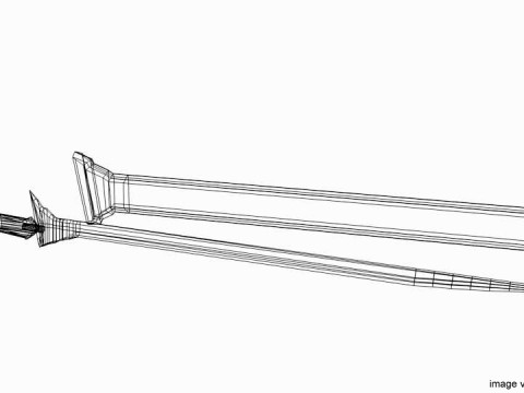 Sword - Malay Longsword Model 3D