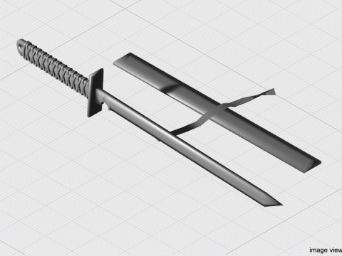 Sword - Ninjat 3Dモデル