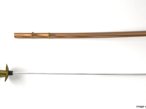 Schwert - S&auml;bel 3D Modell