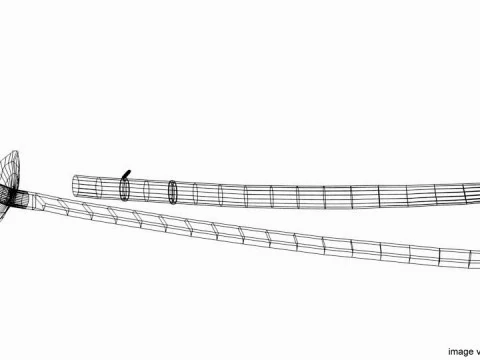 Schwert - S&auml;bel 3D Modell