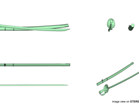 Sword - Sabre 3D Модель