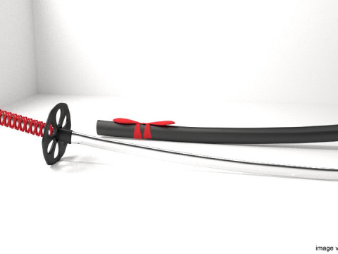 Sword - Samurai Katana 3D Model