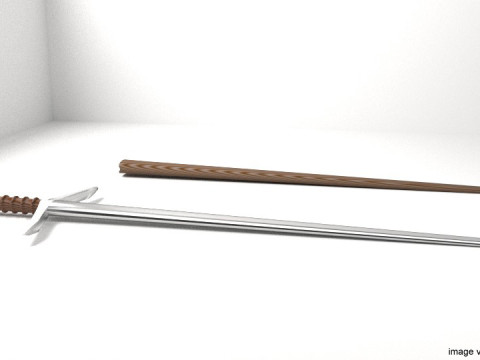 Sword - Scottish Claymore 3Dモデル