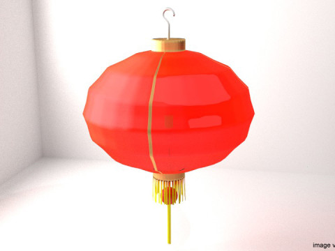 Paper Lantern - Type 1 3D Model