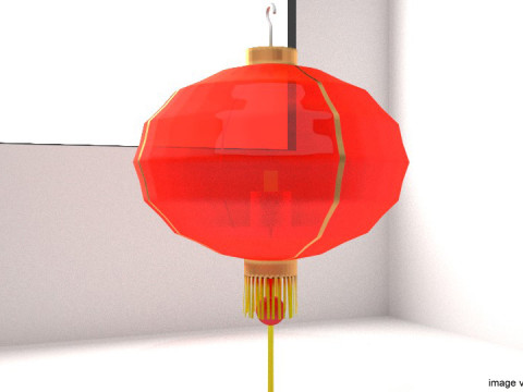 Paper Lantern - Type 1 3Dモデル