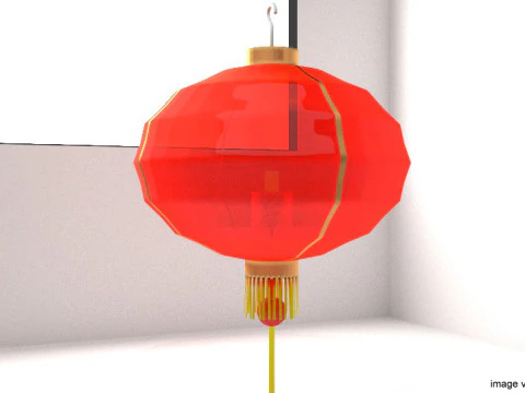 Paper Lantern - Type 1 3D Model