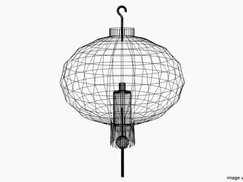 Paper Lantern - Type 1 3D Model