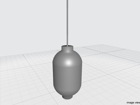 Paper Lantern - Type 2 3D Model
